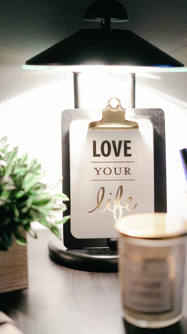 Aimez Votre Vie Décor De Presse Papiers
