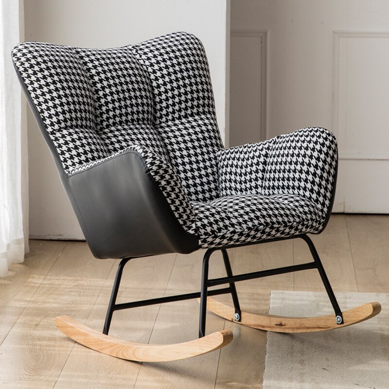 Rocking Chair Design | Paris Chic | Zébré dos Noir