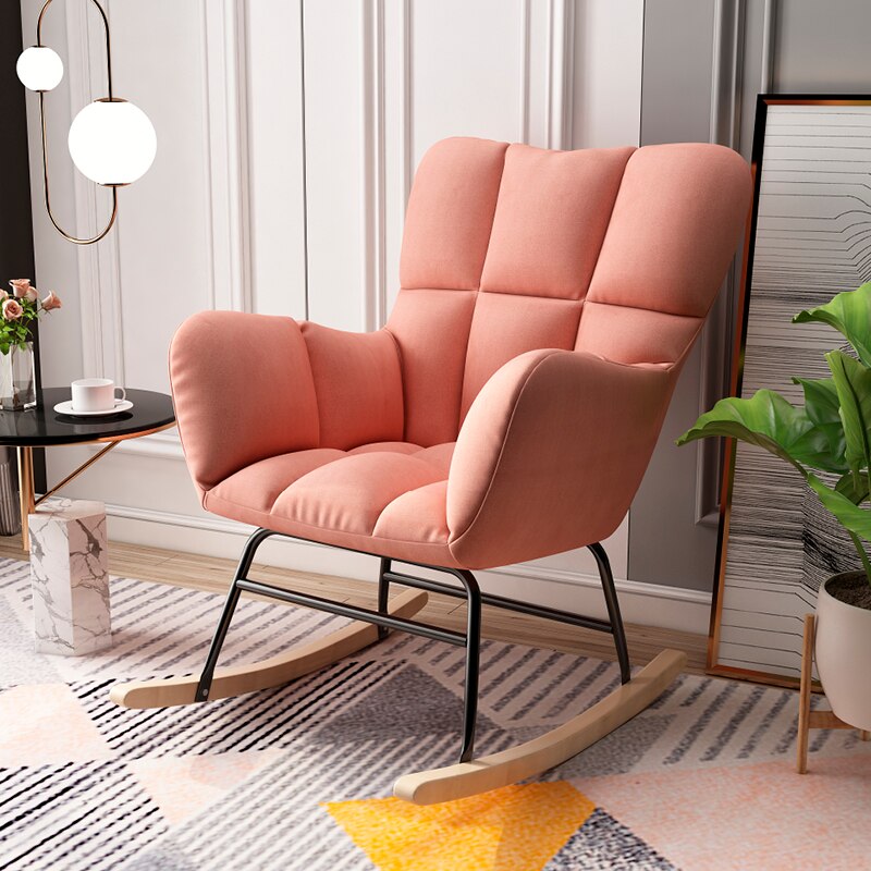 Rocking Chair Design | London Chic | Velours Rose