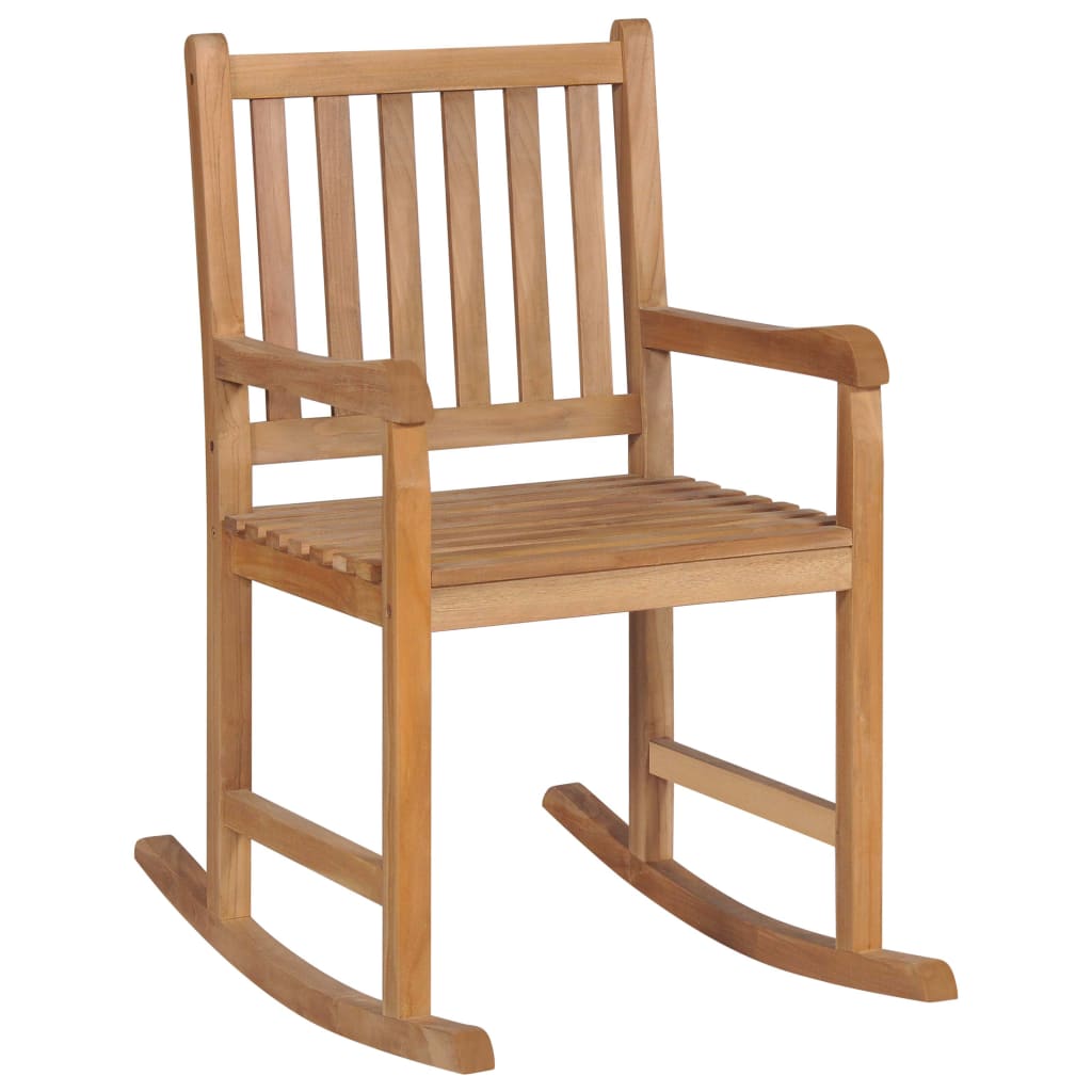 Rocking Chair Vintage | Forêt Thaï | Bois de Teck
