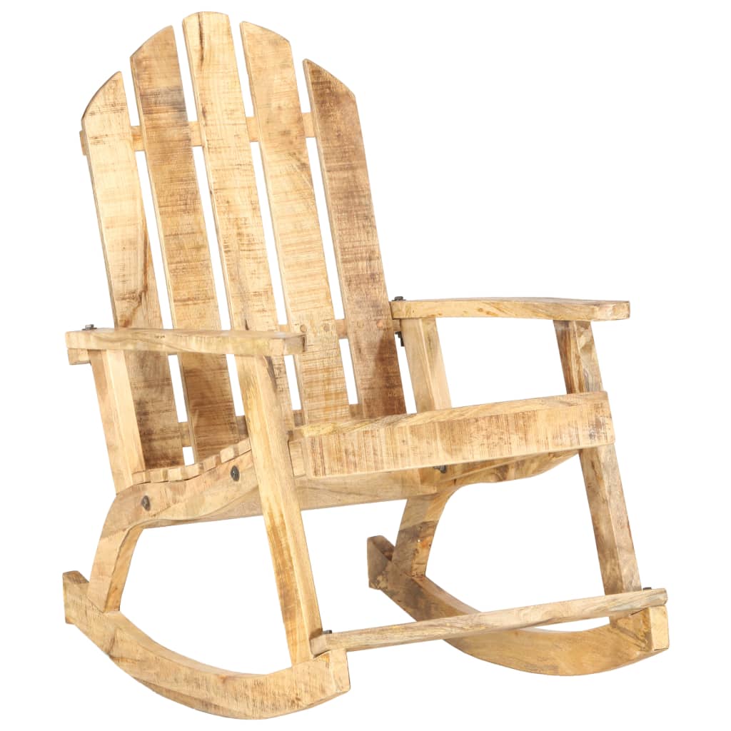 Rocking Chair Vintage Bois Massif Manguier