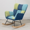 Rocking Chair Design | London Chic | Velours Corail