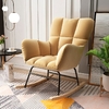 Rocking Chair Design | London Chic | Velours Crème