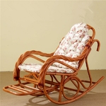 Rocking Chair Rotin Deluxe | Mammouth Andorre