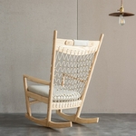 Rocking Chair Scandinave Enfant | Douce Mer Minimaliste