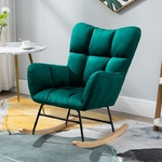 Rocking Chair Design | London Chic | Velours Menthe