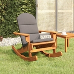 Rocking Chair Adirondack Bois Massif Acacia