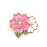 PINS Sakura Duo Rose Blanc-FRONT