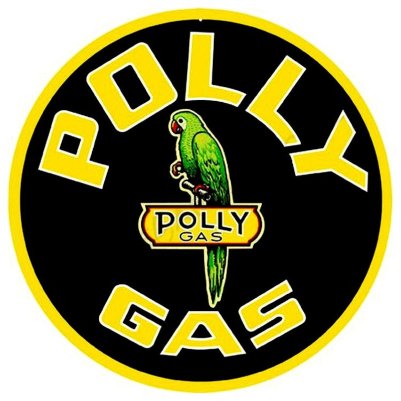 scrd123_polly_gasoline_plaque_décoration_metallique_americaine_ronde_61cm