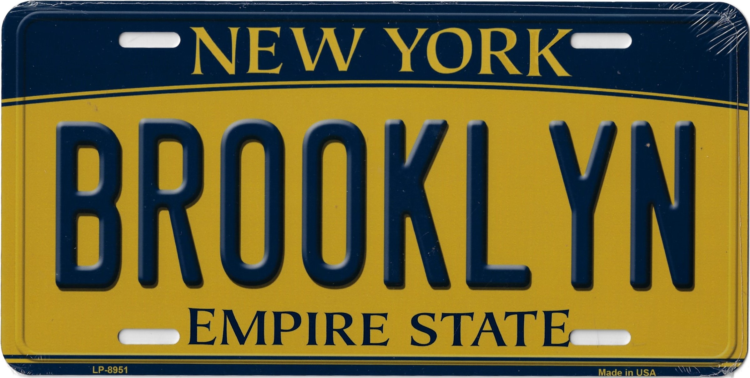 plaque metal americaine new york brooklyn