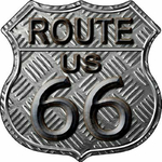 HS-478_plaque_décorative_métal_route-66_ bouclier_america_highway_usa