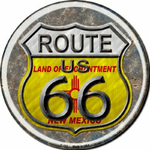 C_522_Plaque_metallique_americaine_decoration-_ROUTE-66_diametre_30cm