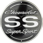 sr60131_chevrolet-super-sport_plaque_décoration_metallique_americaine_ronde_61cm