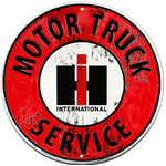 scrd125_motor_truck-service_plaque_décoration_metallique_americaine_ronde_61cm