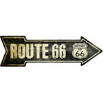 A_120_Fleche_Métallique_décoration_mural_amazing_route-66