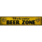 ST-877_Welcom-Beer-Zone-plaque-metallique-americaine-de-decoration