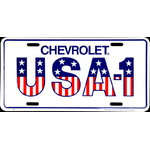 SL104_CHEVROLET_USA1-plaque-immatriculation-métallique-americaine-décorative