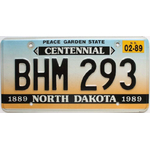 dakota-du-nord-centennial-plaque-automobile-authentique-americaine