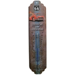 I&S-6604TH-Thermometre-mural-décoration-legend-car-mercedes-legend-Route-66-retro-vintage