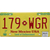 NEW-MEXICO-YELLOW-Plaque-authentique-immatriculation-vehicule-usa-2019-179WGR
