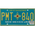 NEW-MEXICO-TURQUOISE-Plaque-authentique-immatriculation-vehicule-usa-2020-2021-PMT840