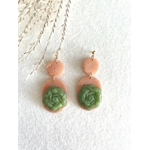 boucles-oreilles-camee-fleur-verte