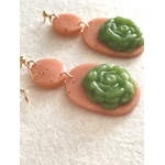 boucles-oreilles-camee-fleur-verte