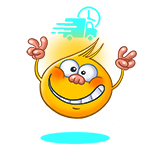 Picto-emoticone-Livraison-Rapide