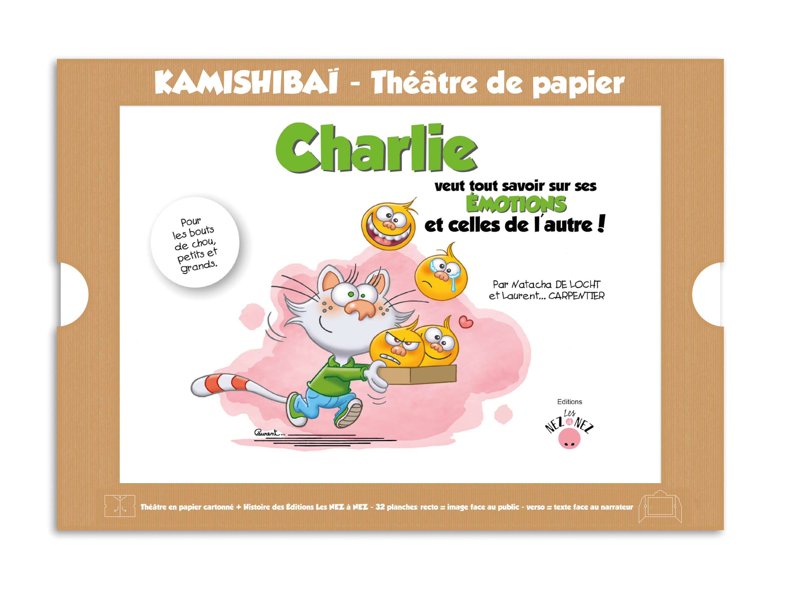 Kamishibai (les cartes), format A3 (petit théâtre non inclus)