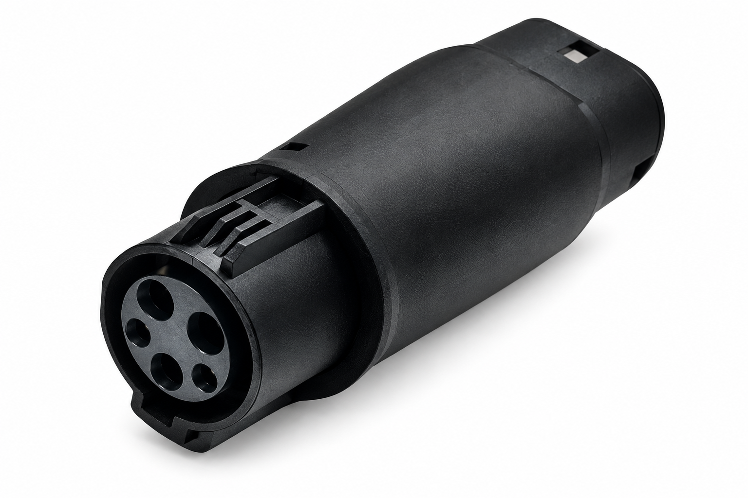 Adaptateur câble Type 1 vers véhicule Type 2, côté câble visible