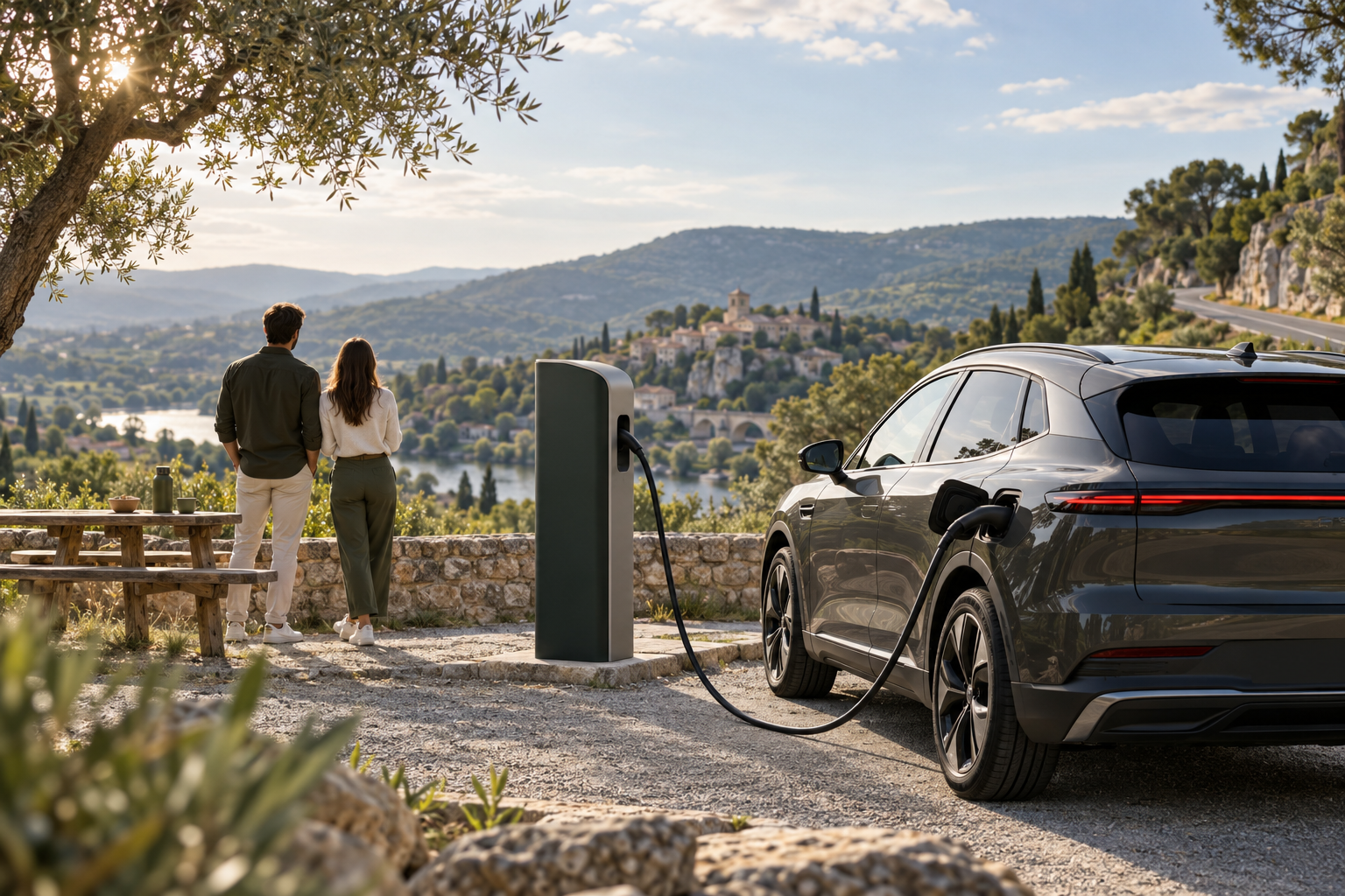 Comment préparer un long trajet en voiture électrique ?