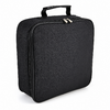 Sac noir carré sans motif pour câble de recharge