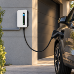 Borne 7,2 kW à écran en situation de recharge