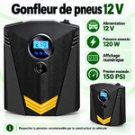 Gonfleur 12 V : vues et caractéristiques en français