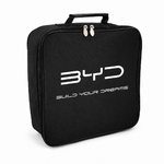 Sac noir carré avec motif BYD