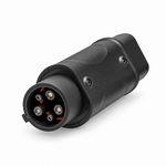 Adaptateur câble Type 2 vers véhicule Type 1