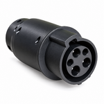 Adaptateur câble Type 1 vers véhicule Type 2, côté câble visible