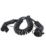 Morec-EV-C-ble-Enroul-En-Spirale-Cordon-16A-3-68KW-pour-Chargeur-De-Voiture-lectrique