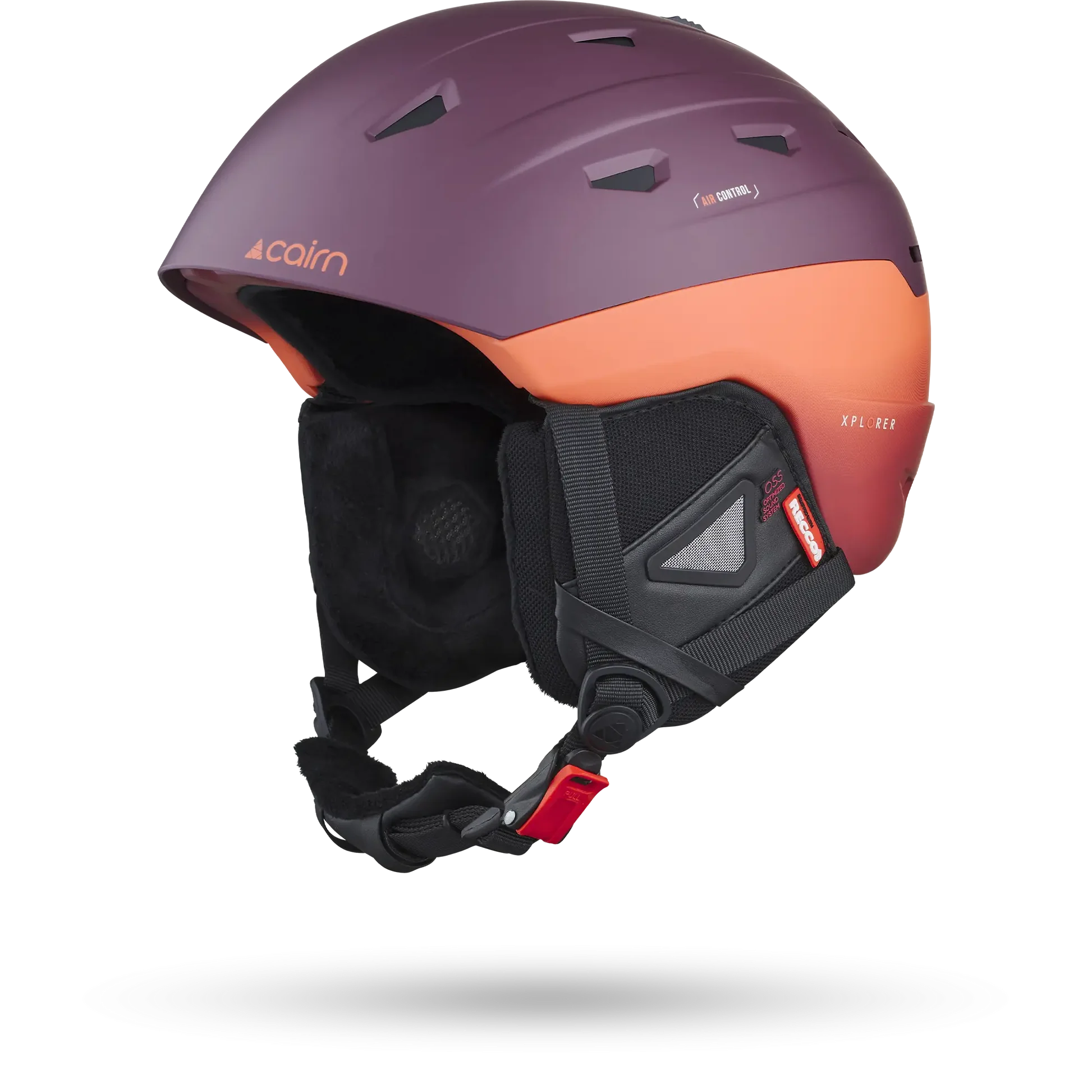 Casque de ski Cairn Xplorer Pure Mat Burgundy - photo 1