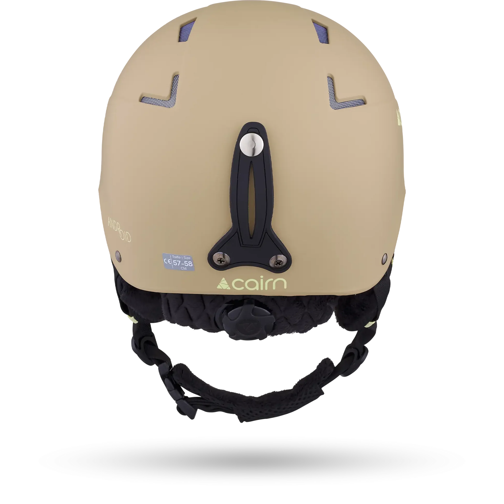 Casque de ski Cairn Android Mat Linen - photo 4