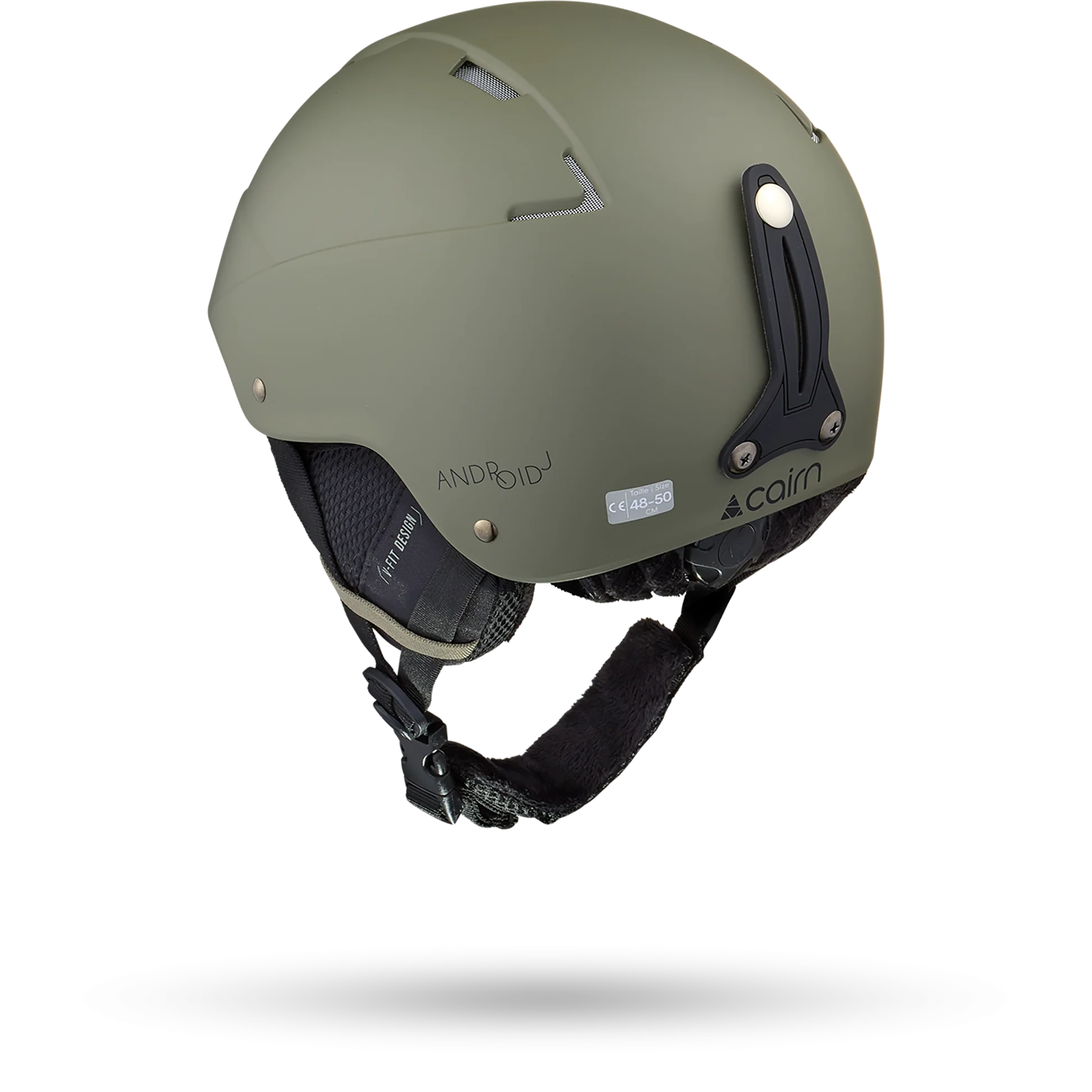 Casque de ski Cairn Junior Android J Mat Khaki - photo 2