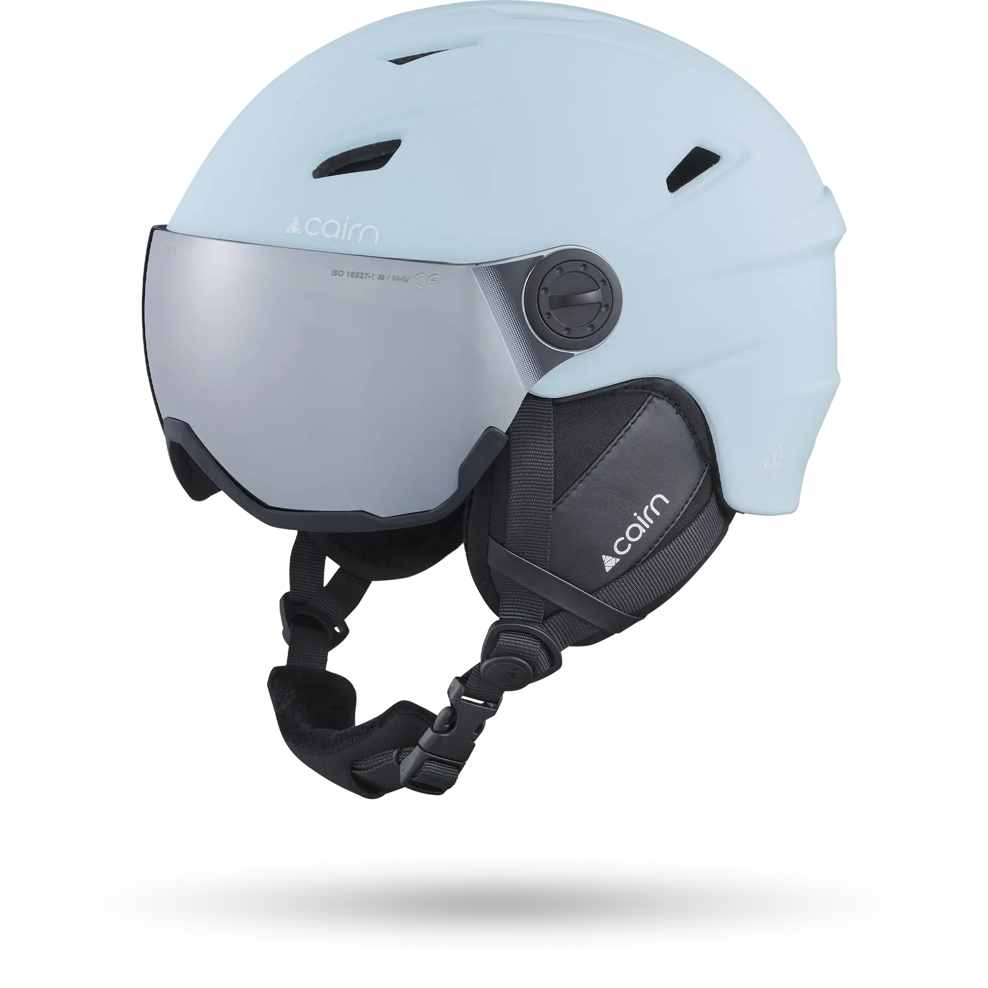 Casque de ski Cairn Electron Visor Mat Sky - photo 1