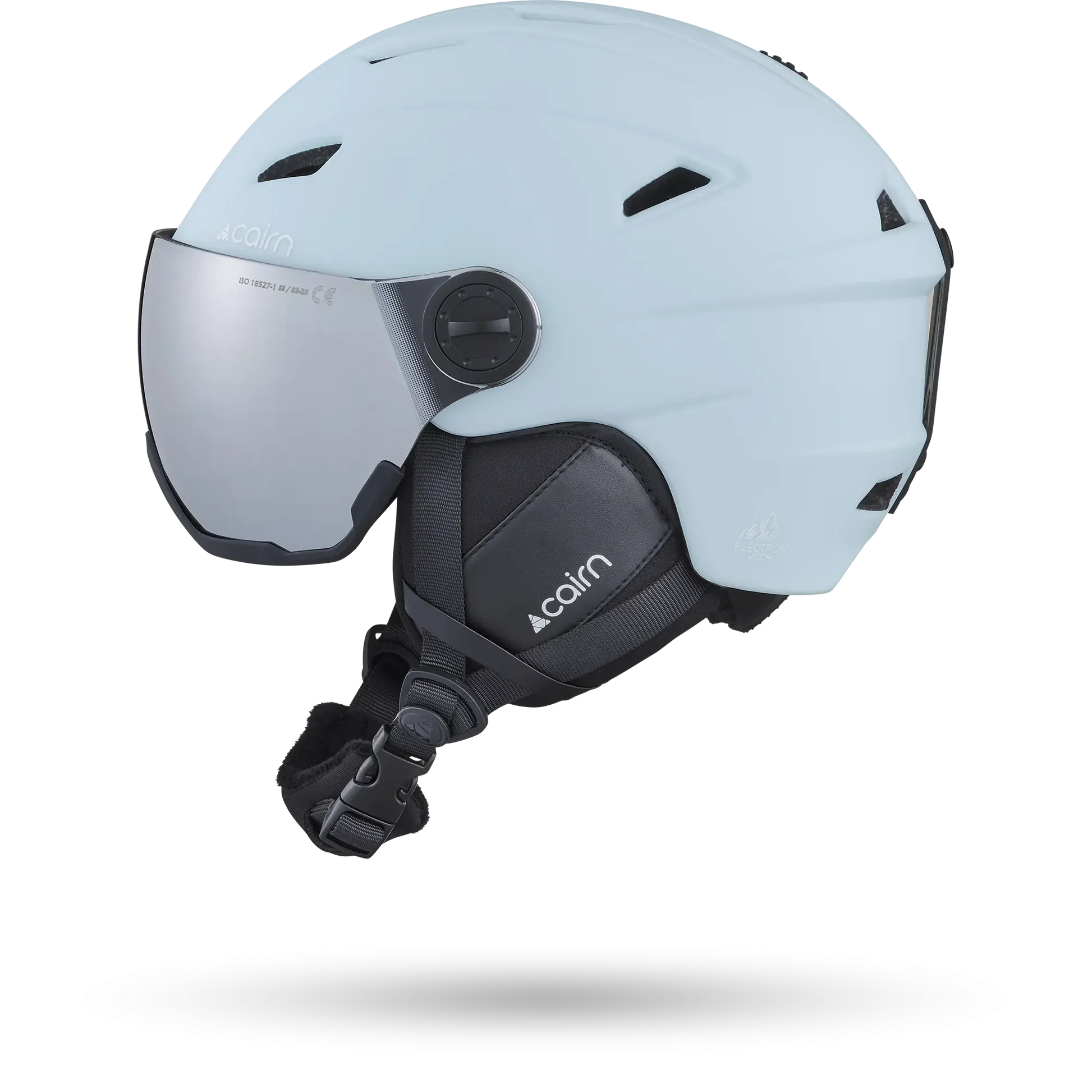 Casque de ski Cairn Electron Visor Mat Sky - photo 2