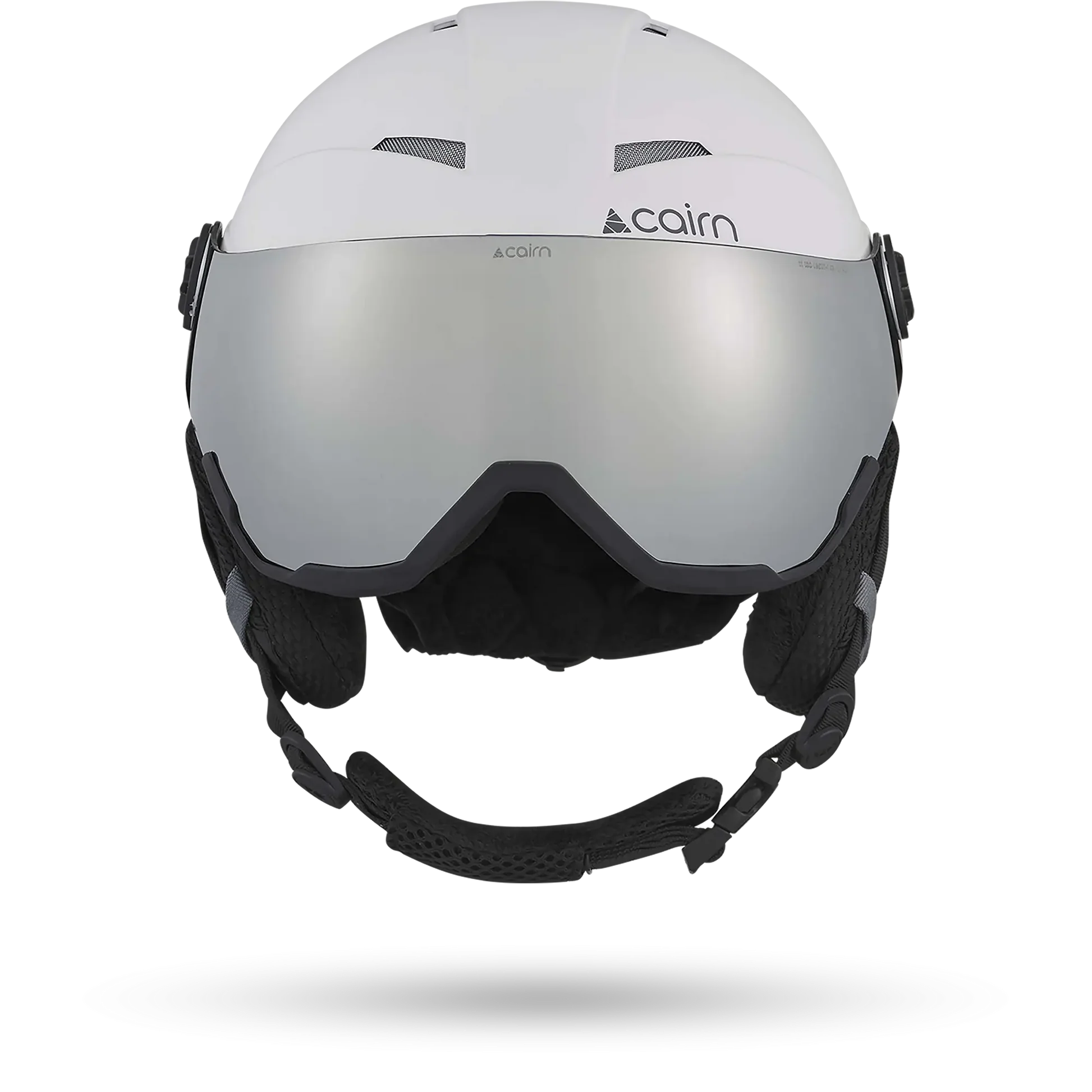 Casque de ski Cairn Android Visor Mat White Gray - photo 3