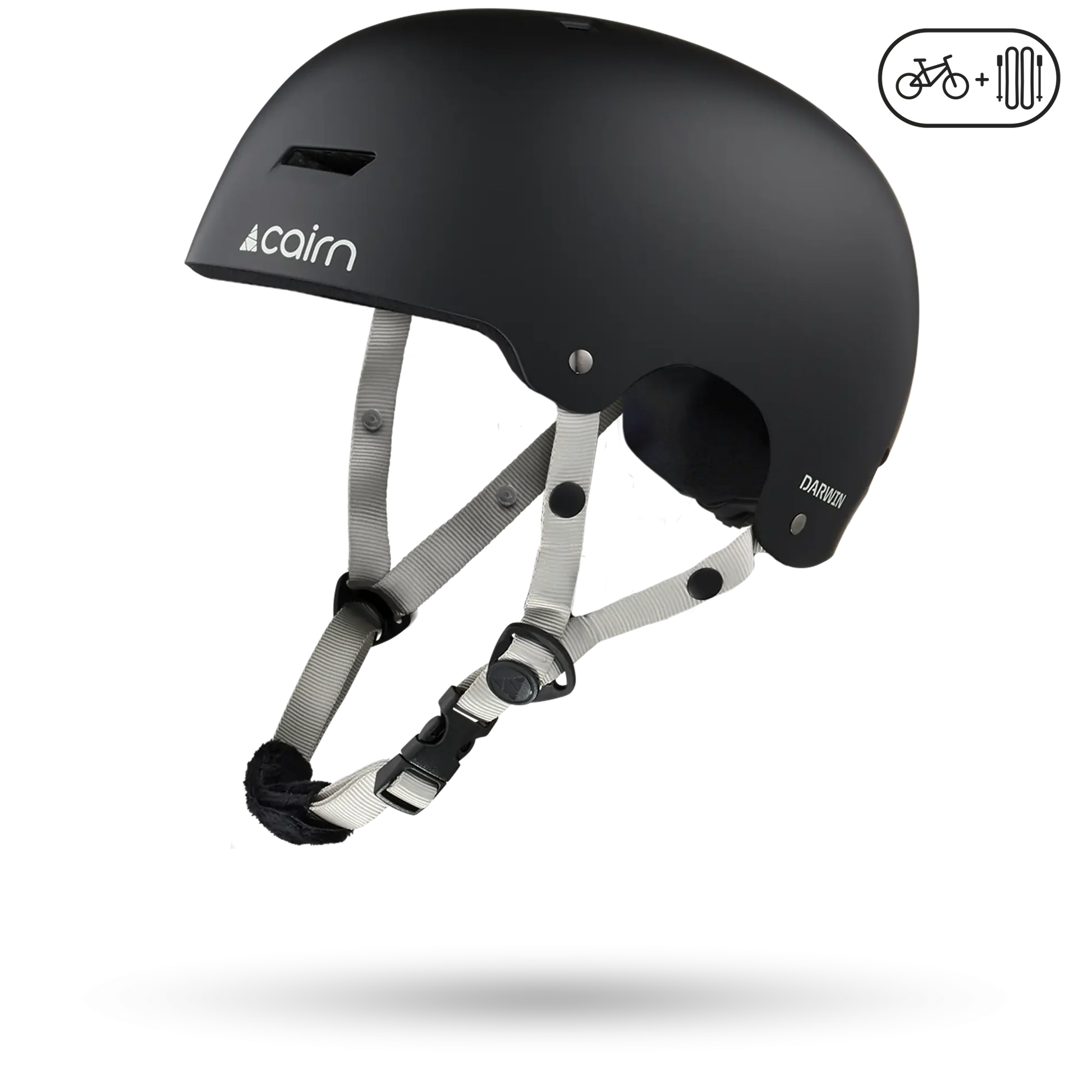 Casque de ski Cairn Darwin Mat Black Agate Gray - photo 1