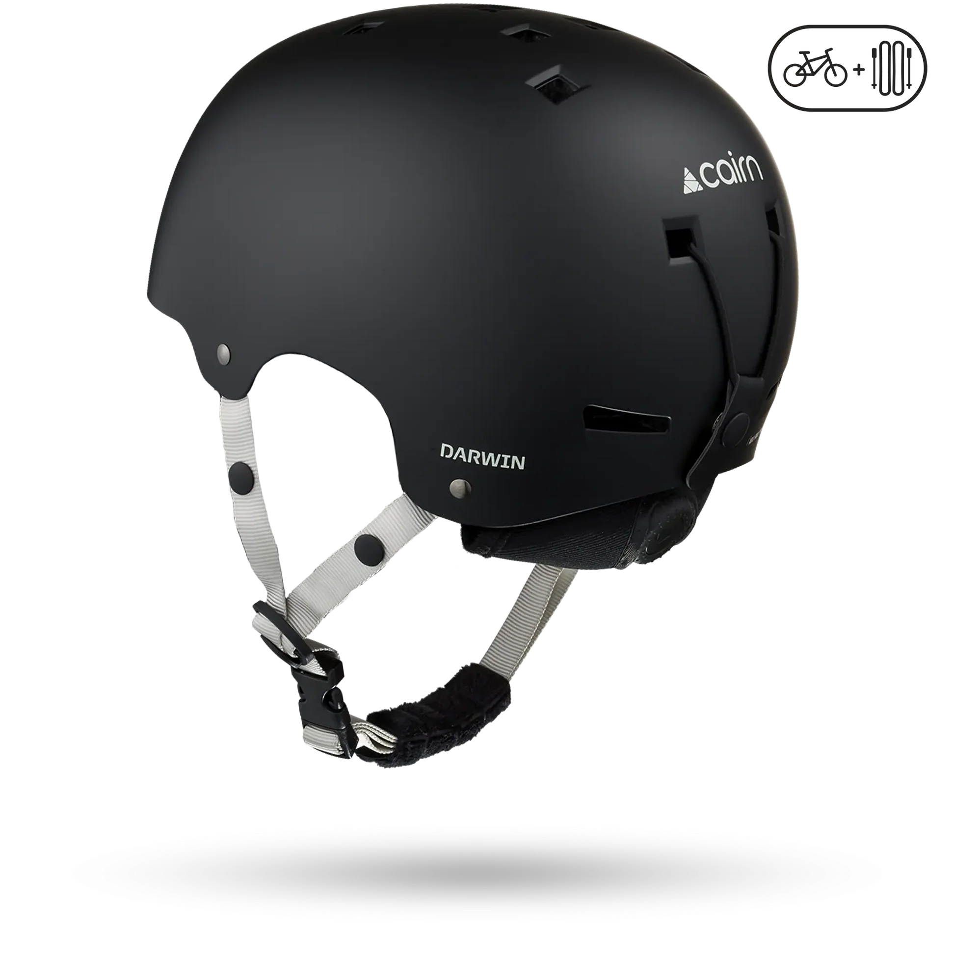 Casque de ski Cairn Darwin Mat Black Agate Gray - photo 2