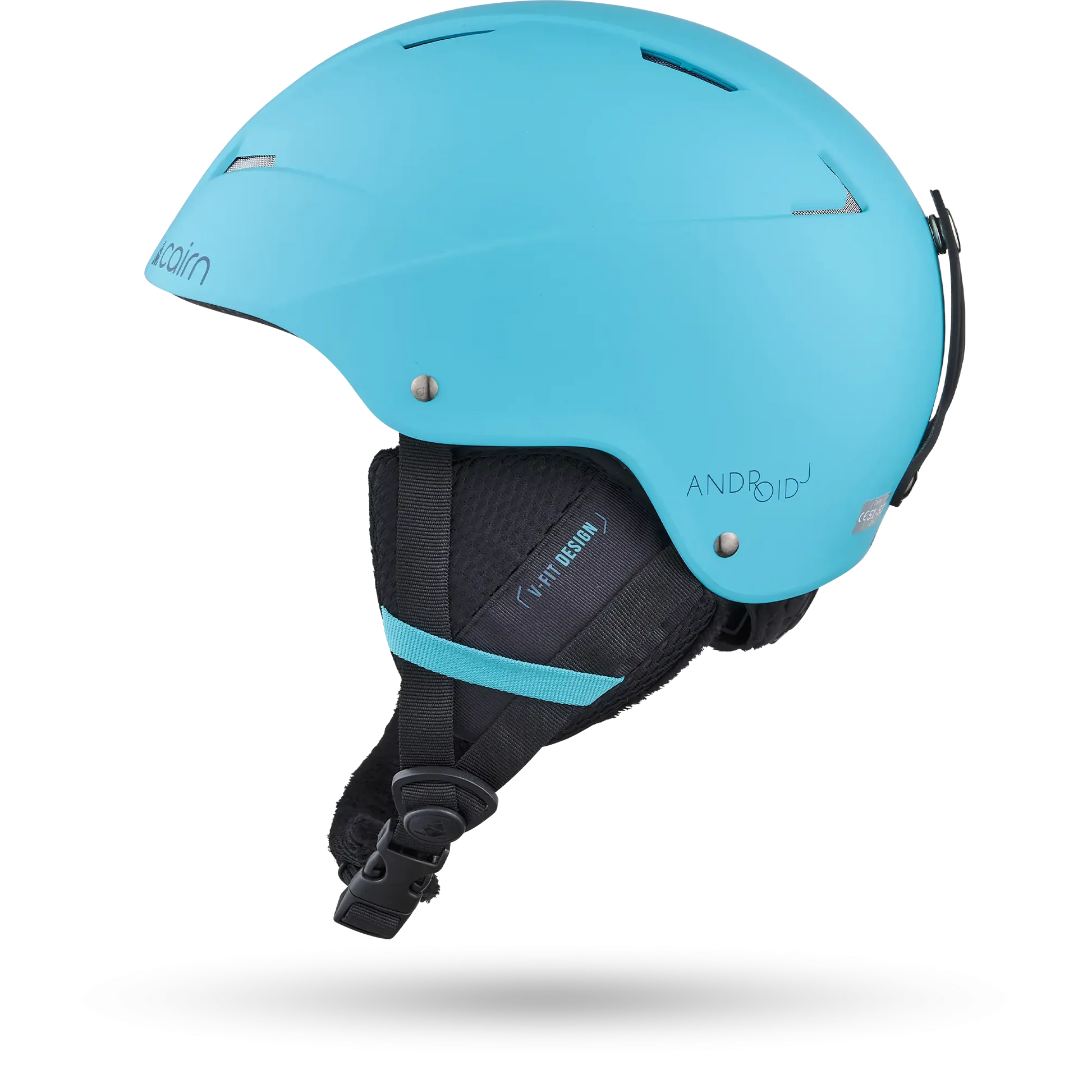 Casque de ski Cairn Junior Android J Mat Turquoise - photo 2