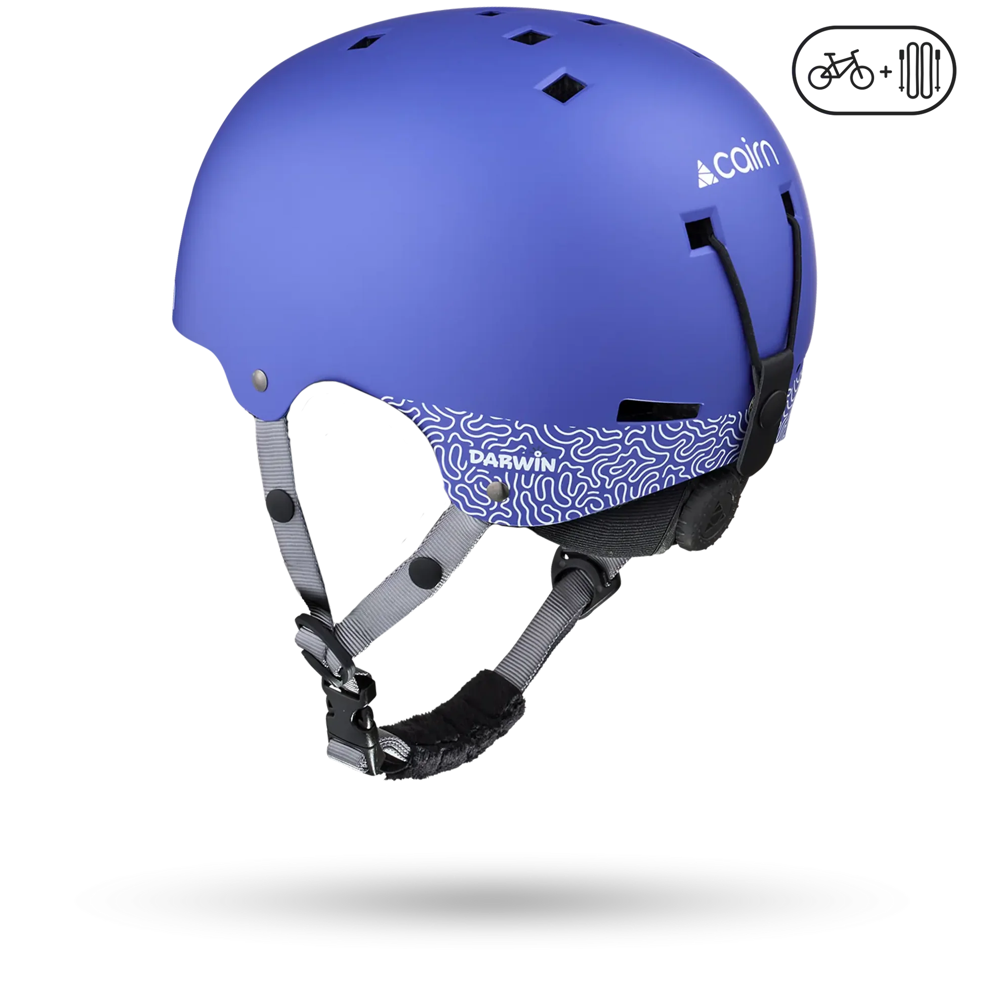 Casque de ski Cairn Junior Darwin J Mat Blue - photo 2