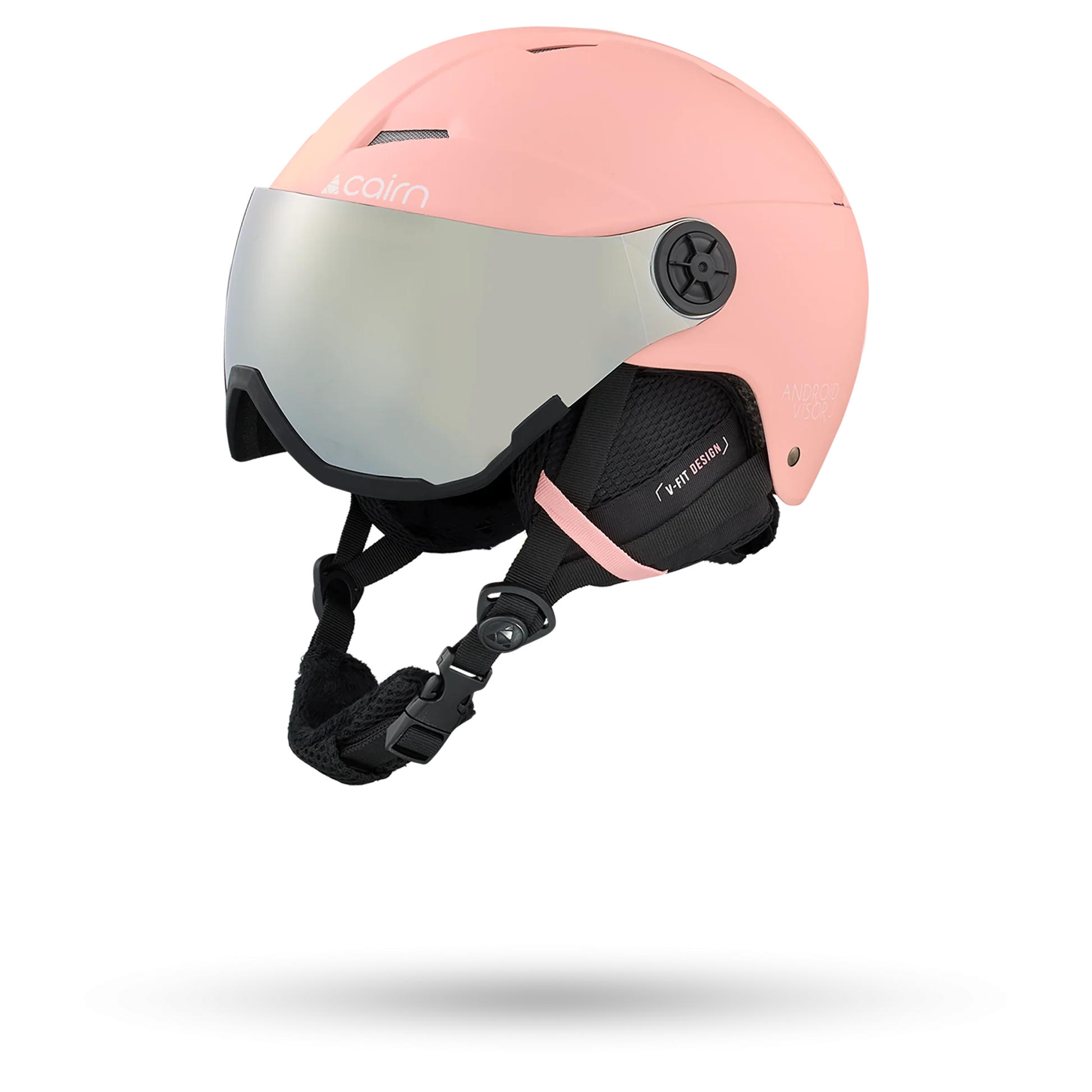 Casque de ski Cairn Junior Android Visor J Mat Pastel Coral - photo 1