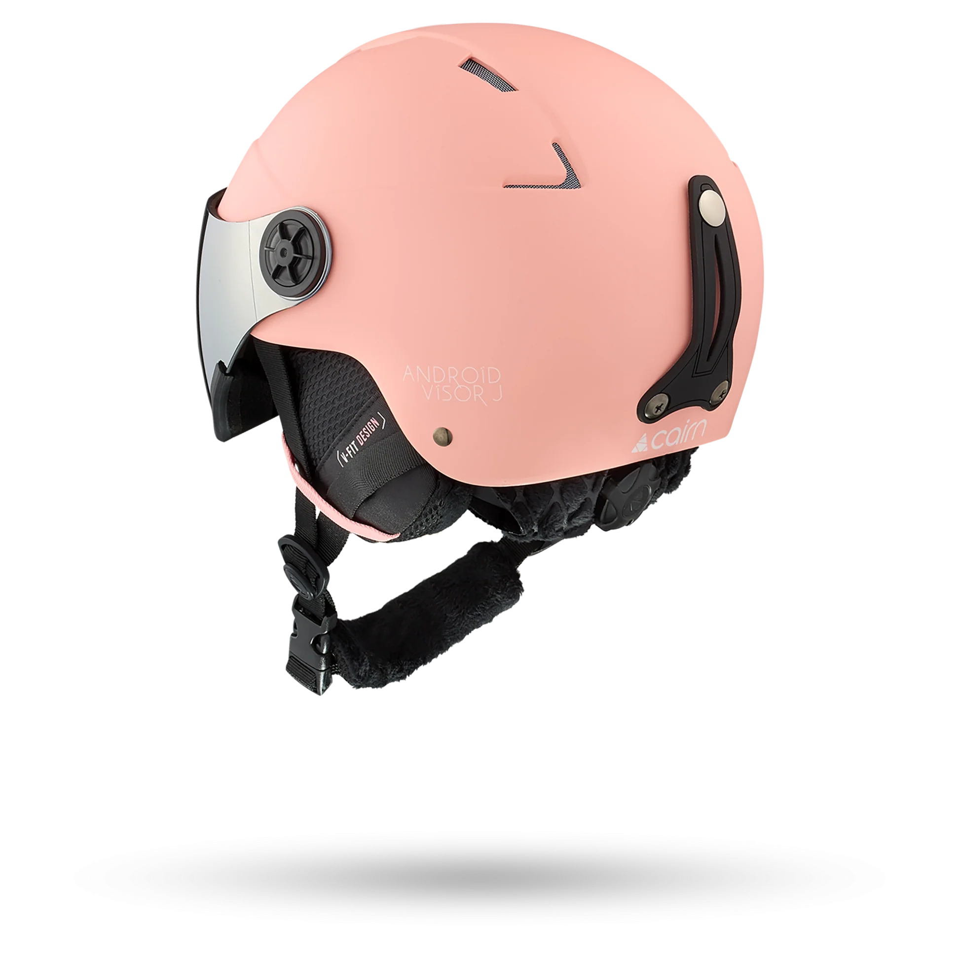 Casque de ski Cairn Junior Android Visor J Mat Pastel Coral - photo 2
